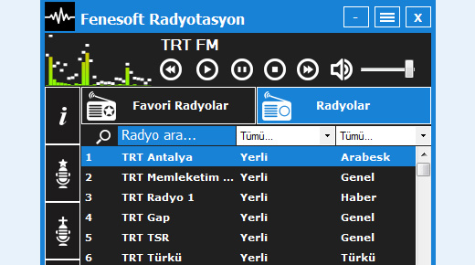 radyo dinleme programı