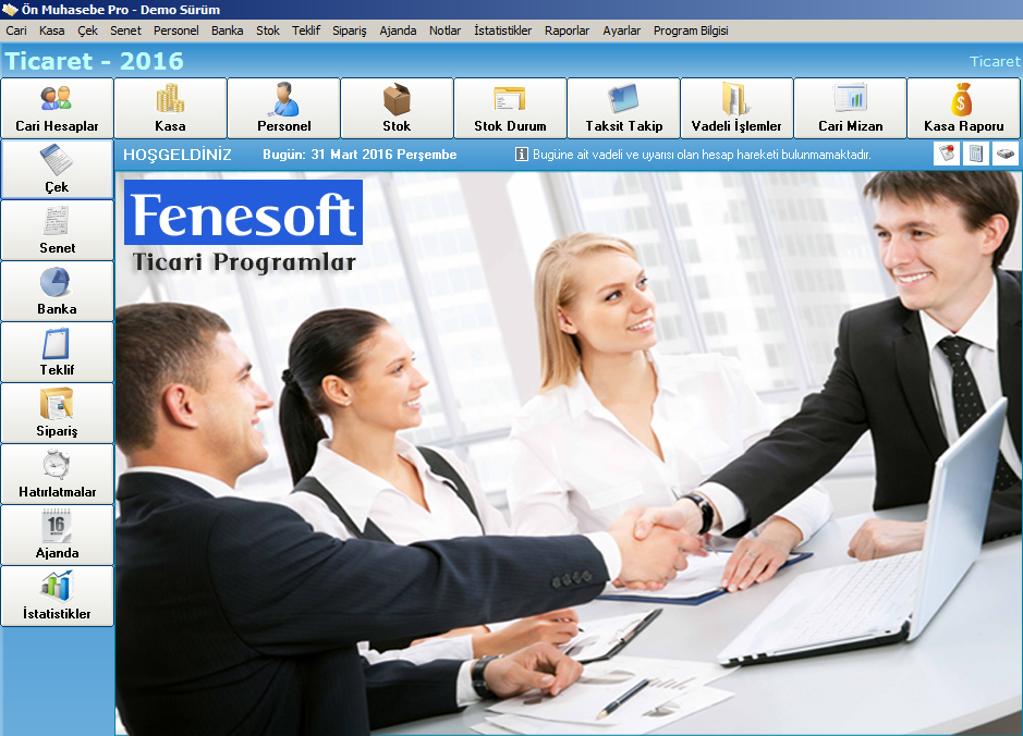 Fenesoft Ön Muhasebe Programı Muhasebe-programlari